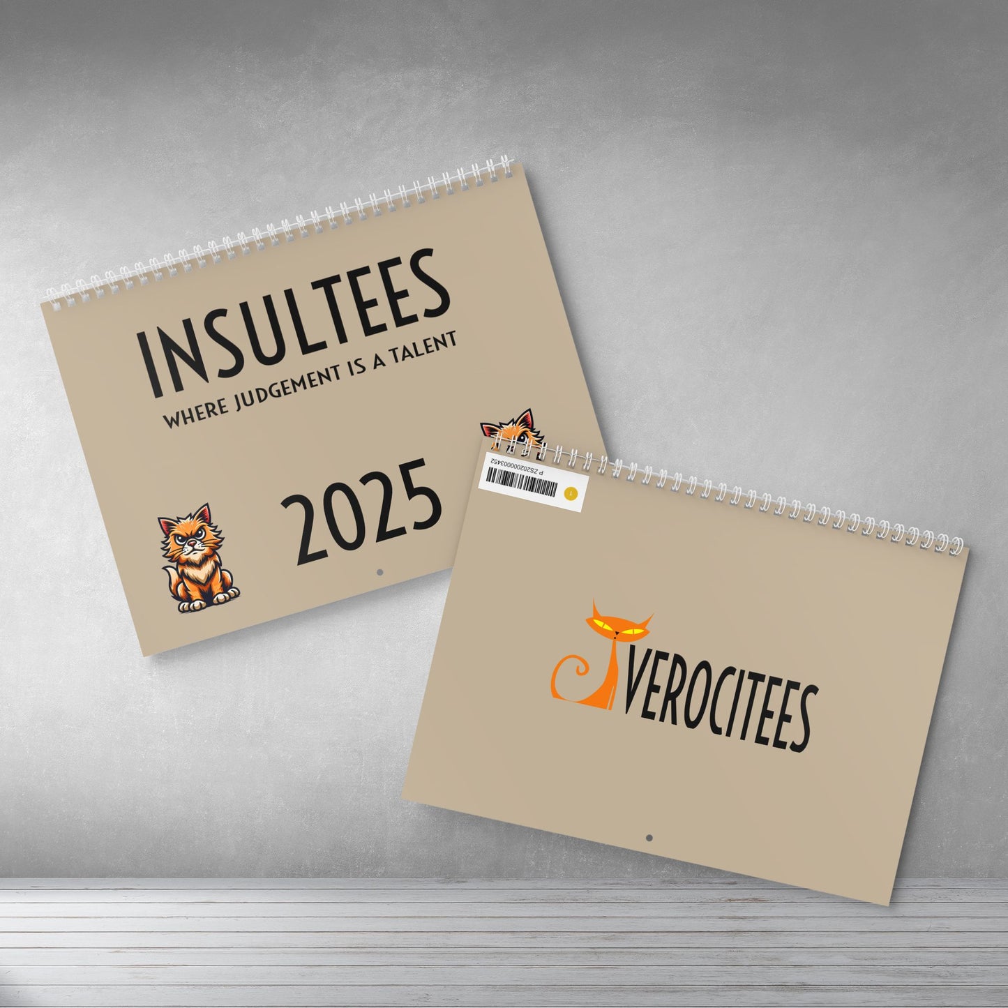 2025 INSULTEE WALL CALENDAR