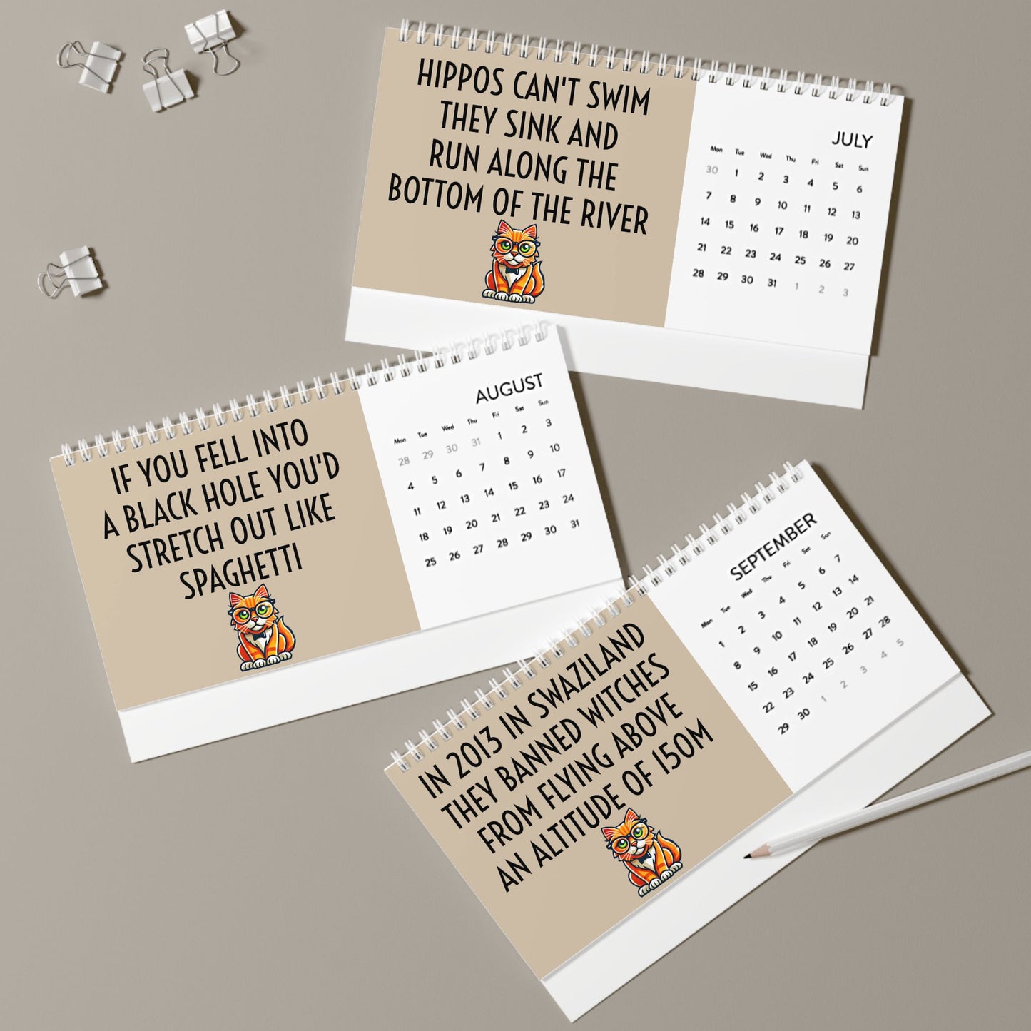 2025 SMARTEES DESK CALENDAR