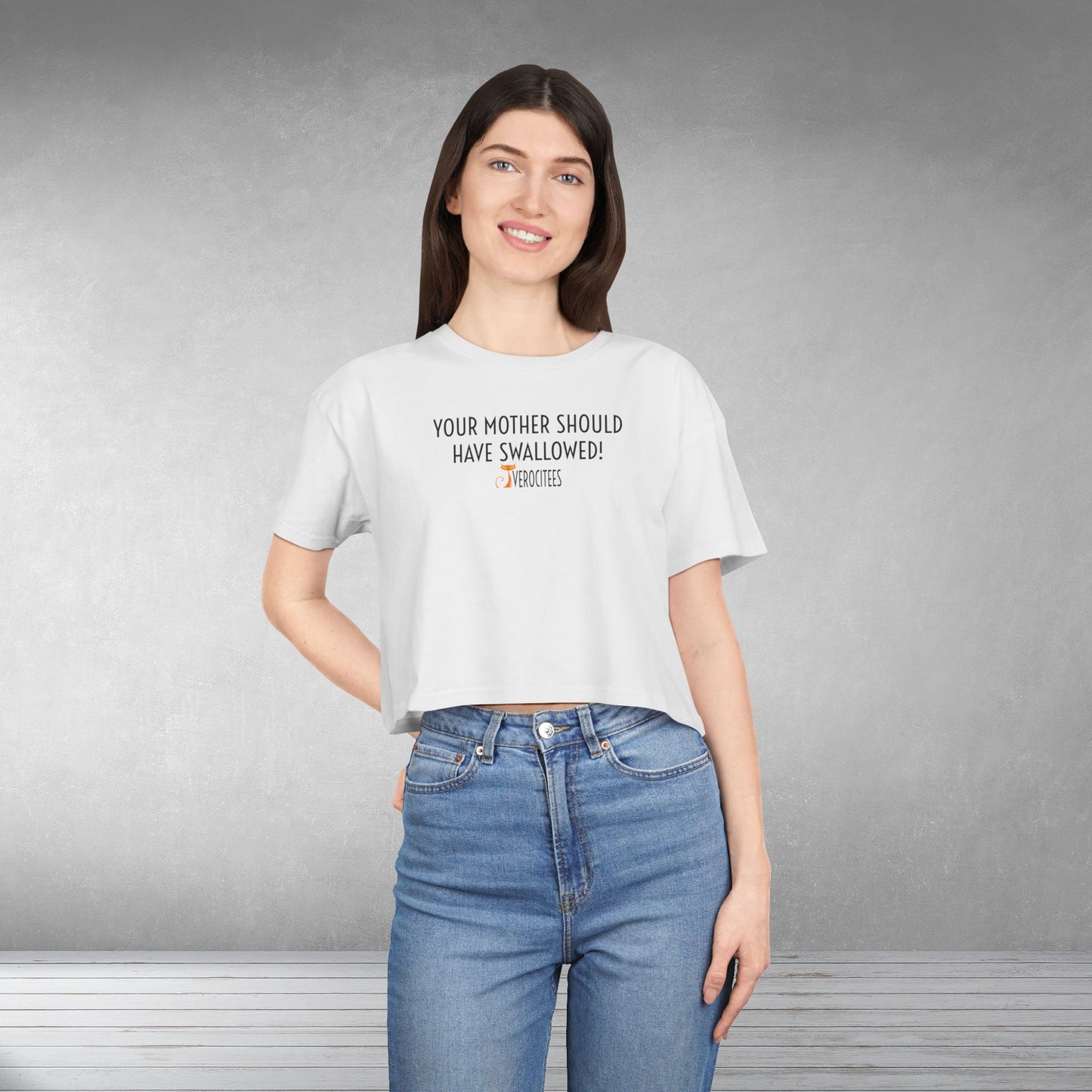 HUNGRY MAMA CROP INSULTEE