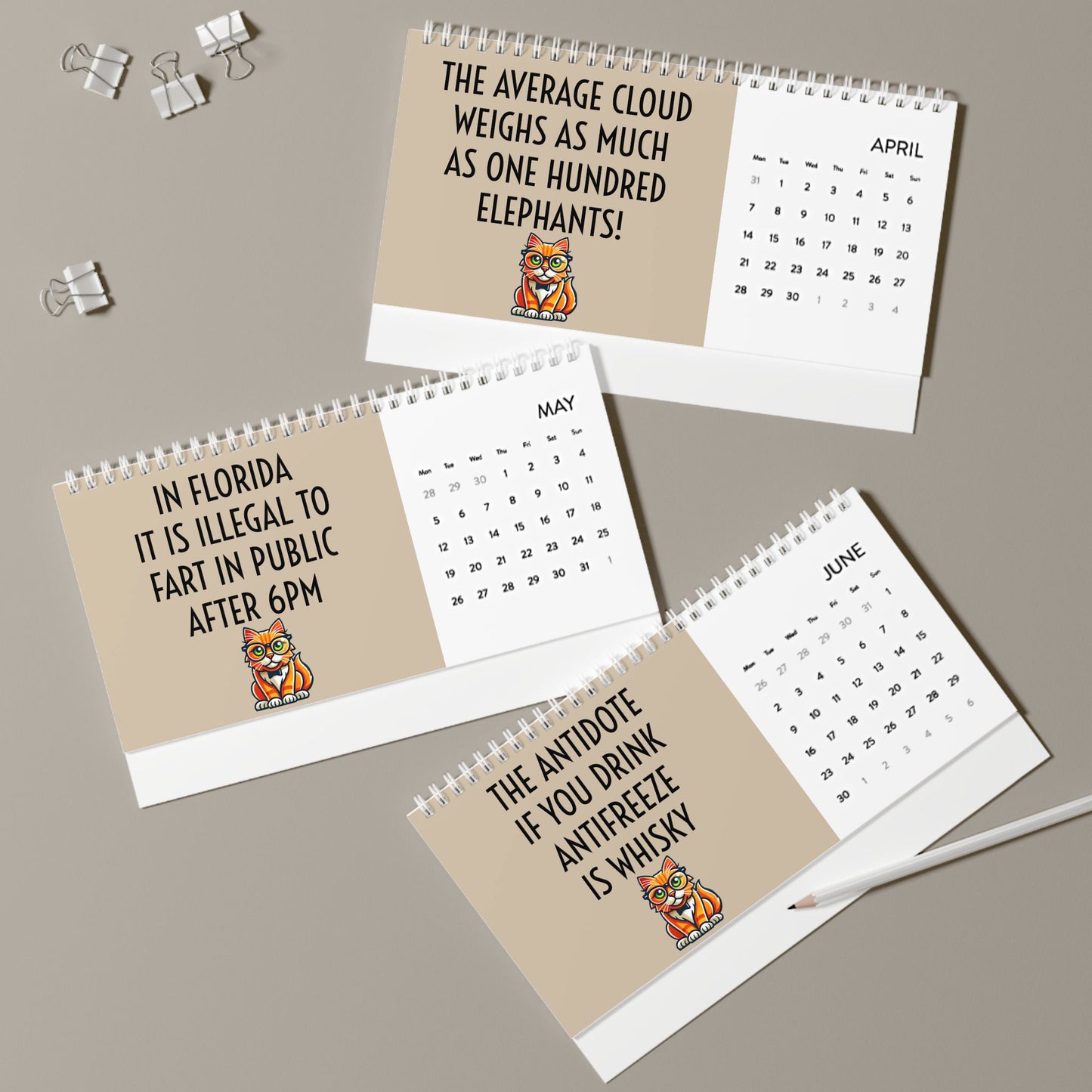 2025 SMARTEES DESK CALENDAR