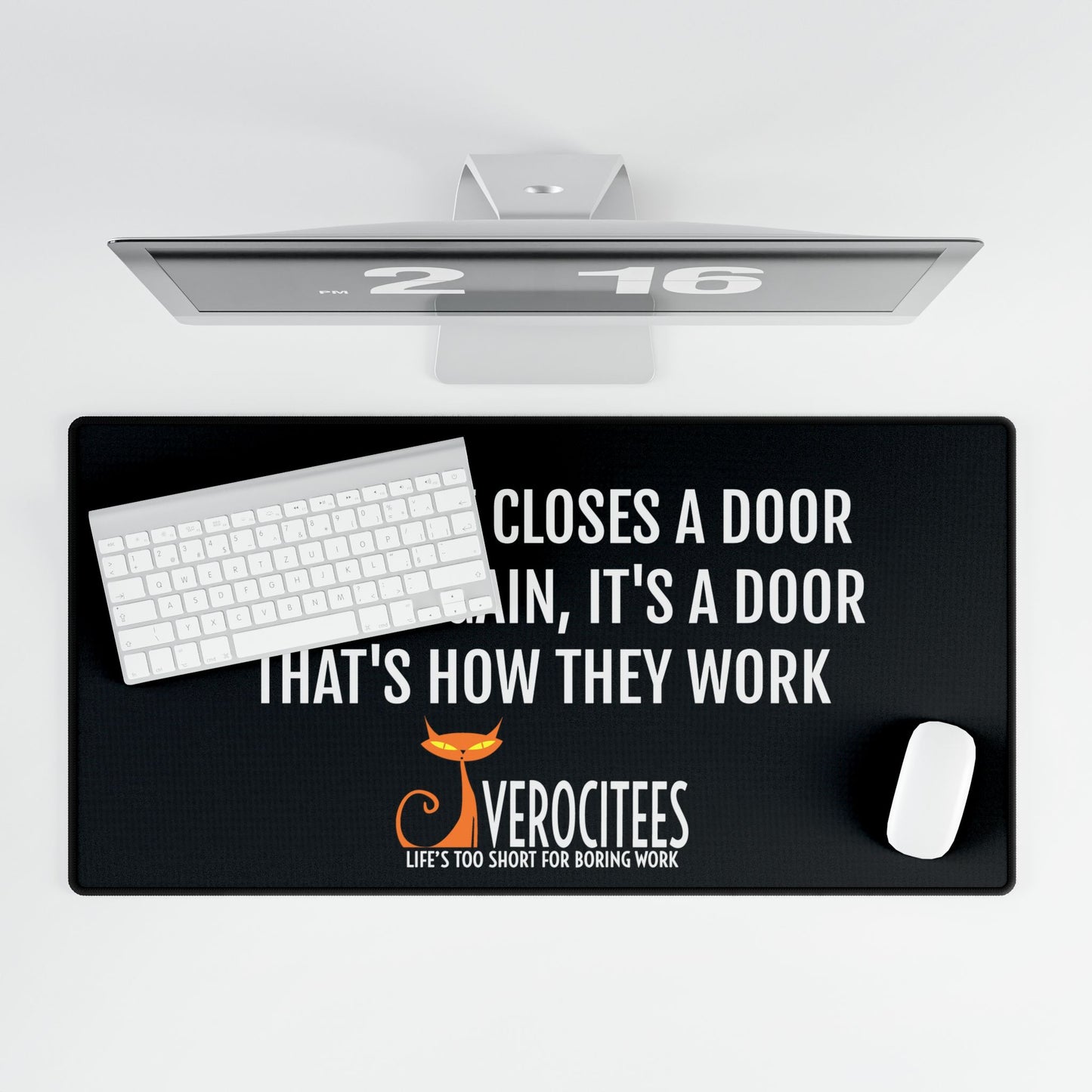 OPEN DOORS POSITIVITEES DESK MAT