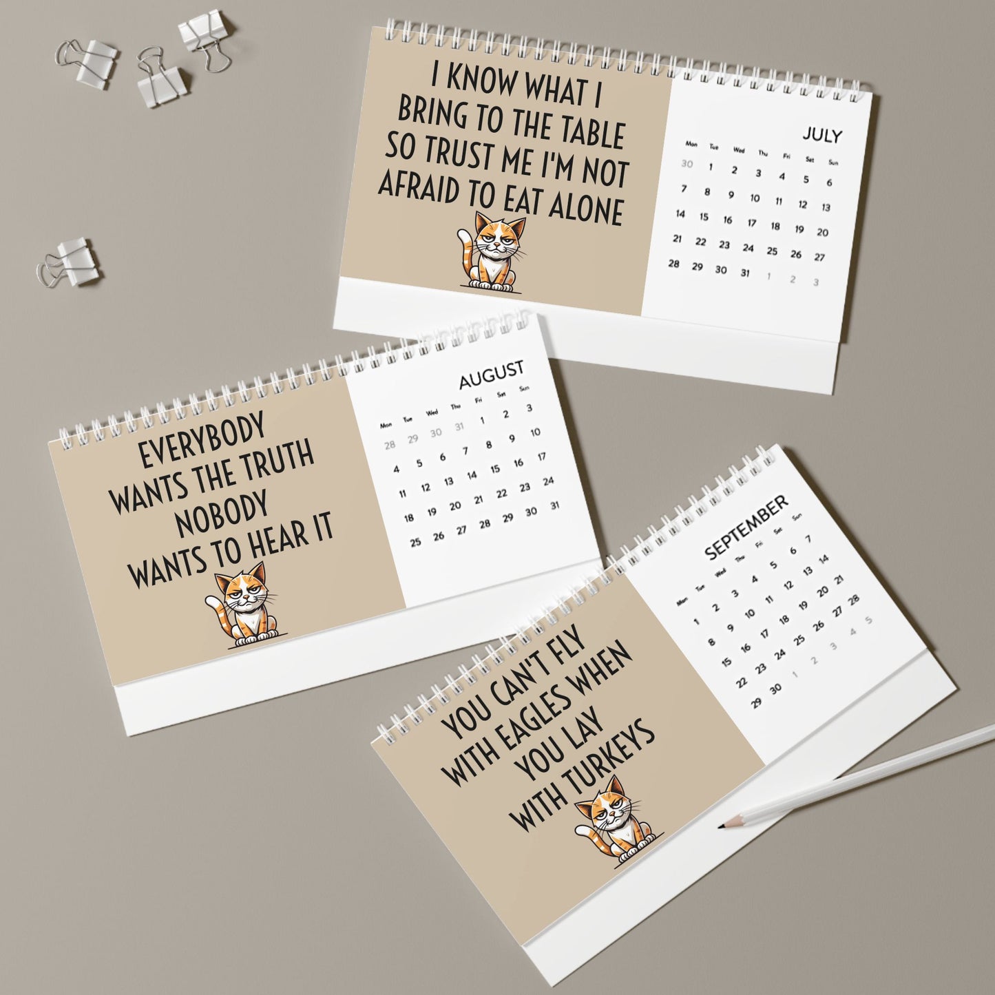 2025 ACTUALITEE DESK CALENDAR