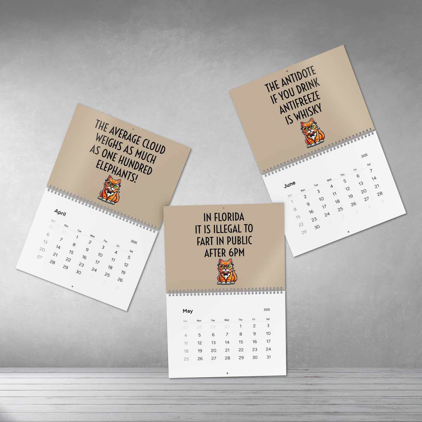2025 SMARTEE WALL CALENDAR