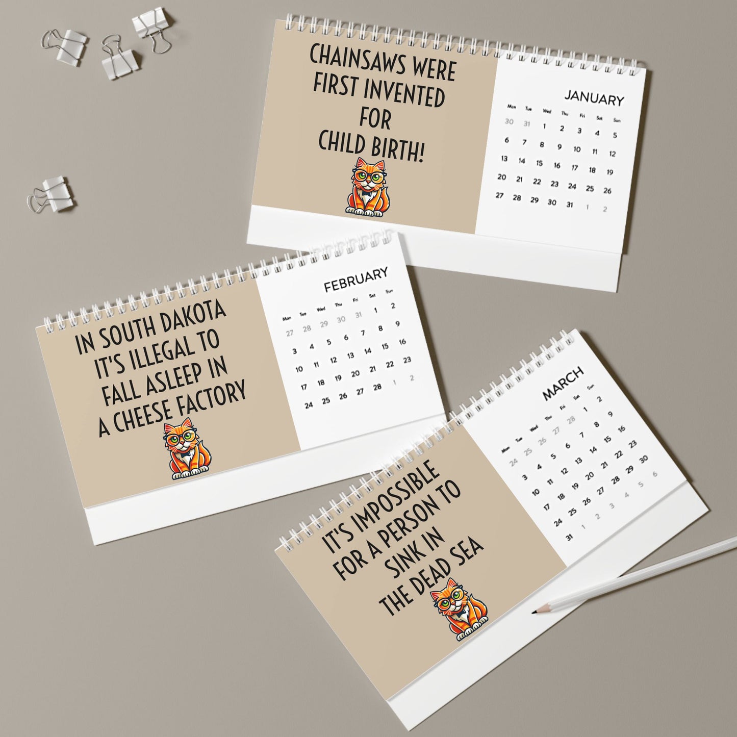 2025 SMARTEES DESK CALENDAR