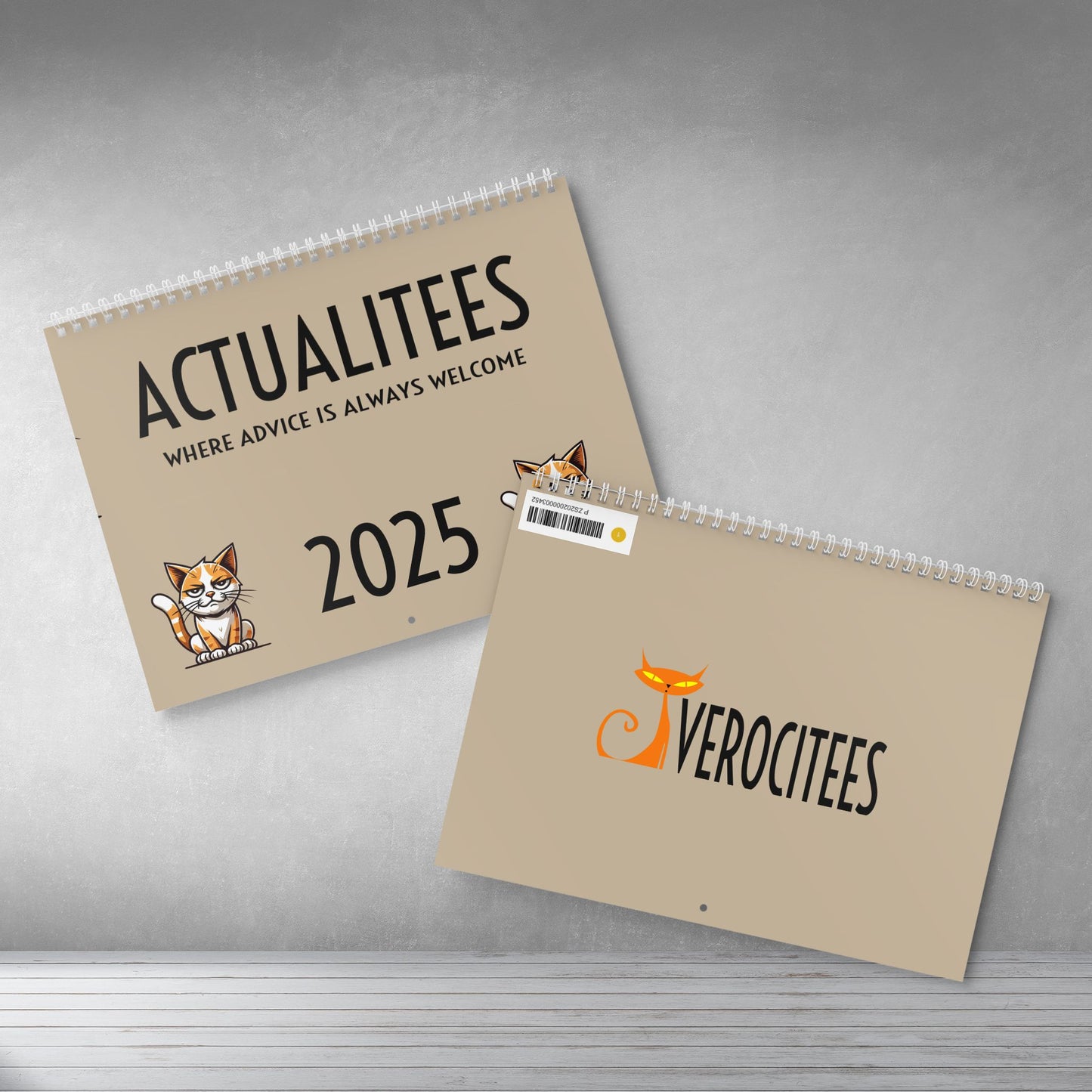 2025 ACTUALITEE WALL CALENDAR