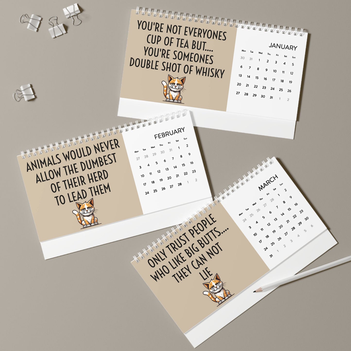 2025 ACTUALITEE DESK CALENDAR