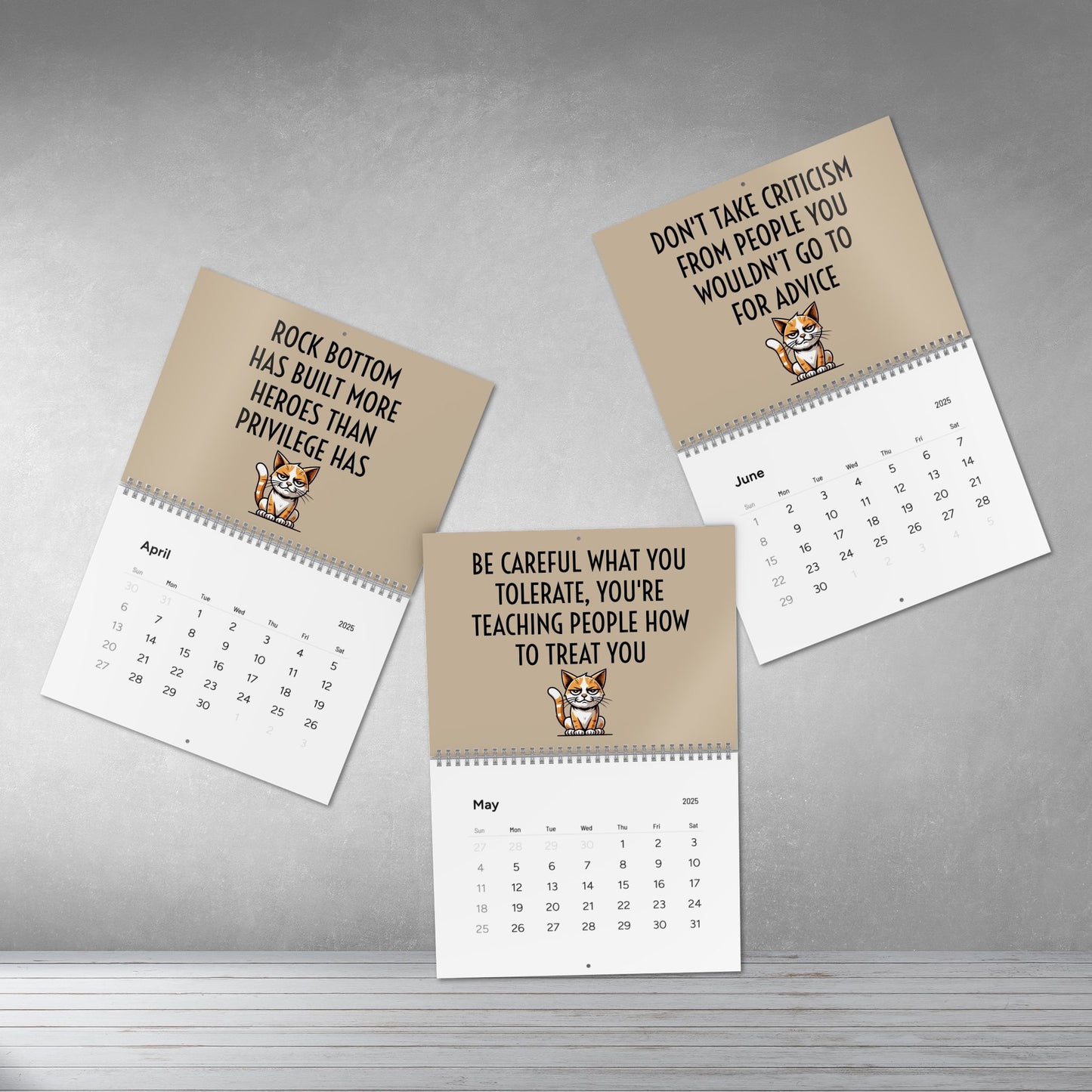 2025 ACTUALITEE WALL CALENDAR