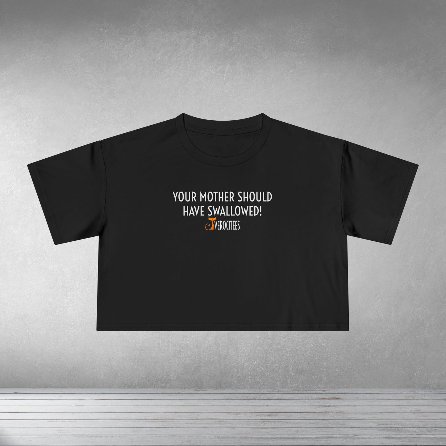 HUNGRY MAMA CROP INSULTEE