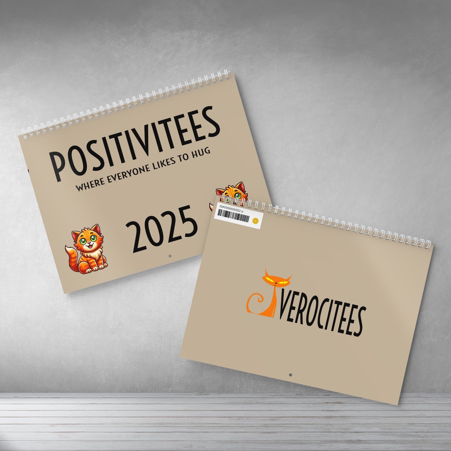 2025 POSITIVITEE WALL CALENDAR