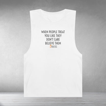 BELIEVABLE TREATS TANK ACTUALITEE