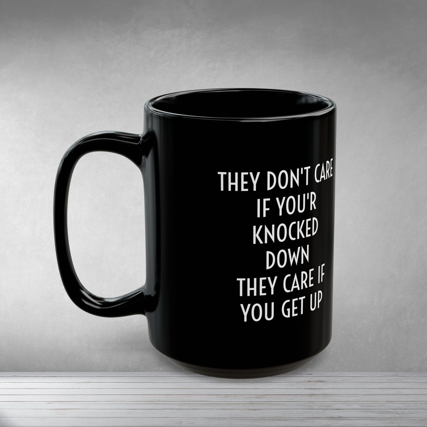 KNOCK OUT ACTUALITEE COFFEE MUG