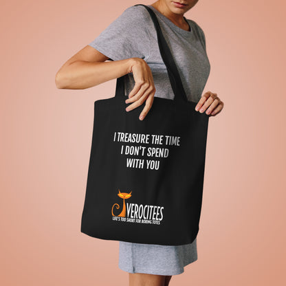 TREASURE TIME INSULTEE TOTE BAG