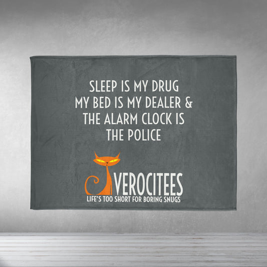 SLEEP DRUG POSITIVITEE MINKY BLANKET