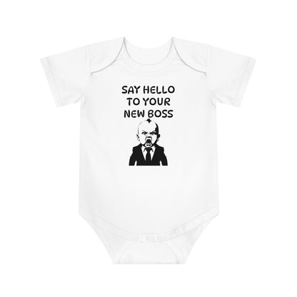 BOSS BABY ONESIE