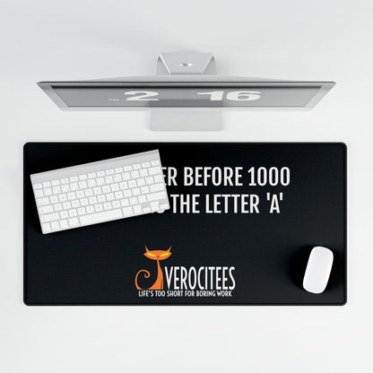 NUMBER CRUNCHER SMARTEES DESK MAT