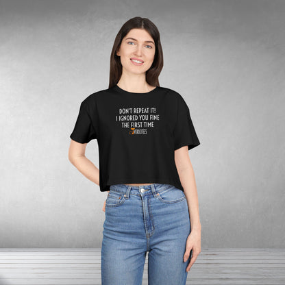 FIRST IGNORED CROP INSULTEE