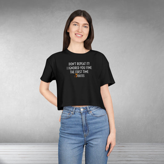FIRST IGNORED CROP INSULTEE
