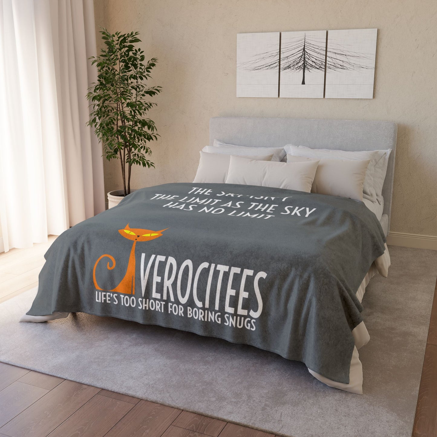 LIMITLESS POSITIVITEE MINKY BLANKET