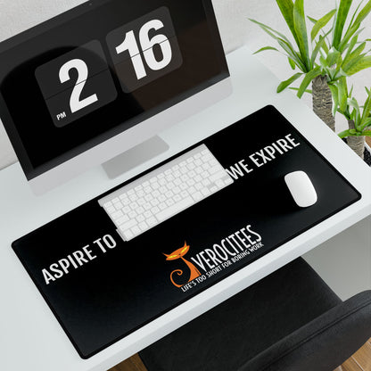 BEST BEFORE DATE POSITIVITEES DESK MAT