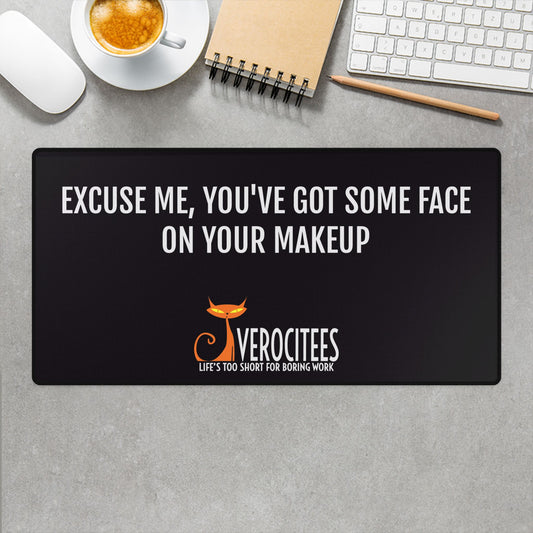 MADE UP FACES INSULTEES DESK MAT