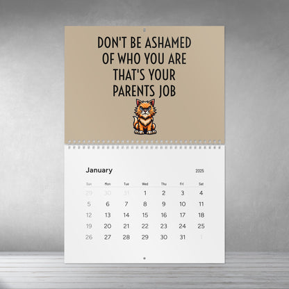 2025 INSULTEE WALL CALENDAR