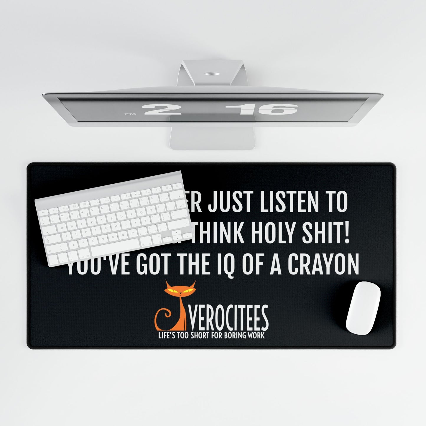 CRAYONS IQ INSULTEES DESK MAT