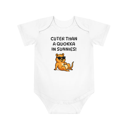 SUNNY QUOKKA ONESIE