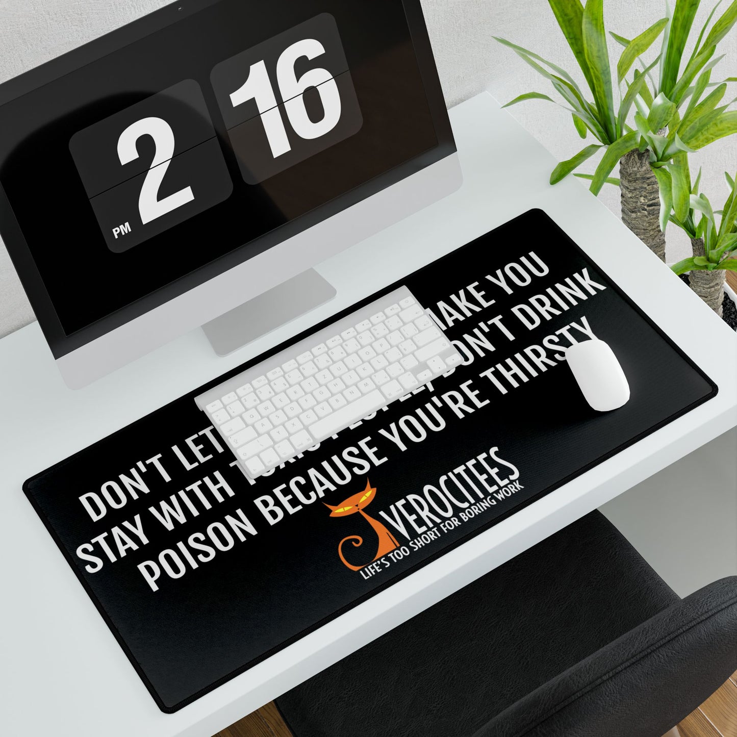 LONELY THIRST ACTUALITEES DESK MAT