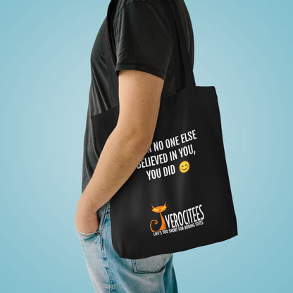 SELF BELIEF POSITIVITEE TOTE BAG