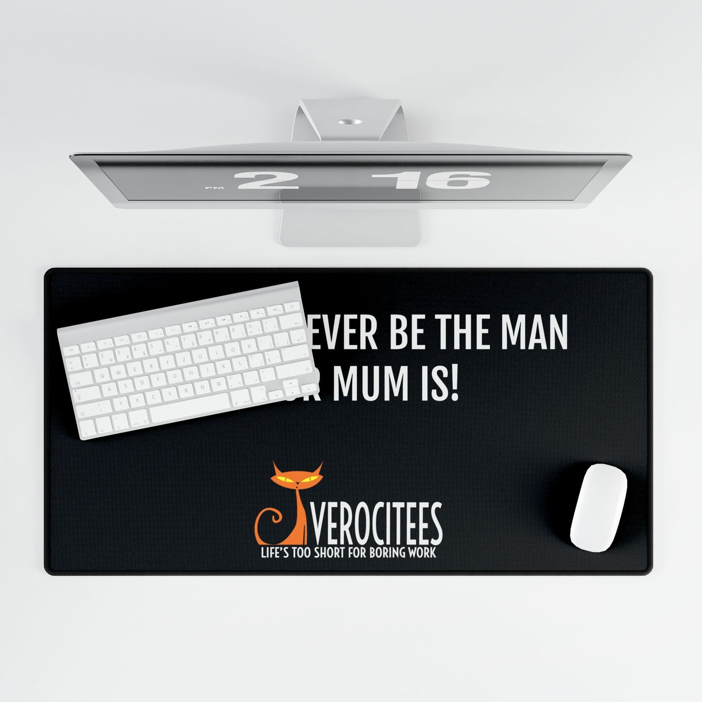 MAMA MUSCLES INSULTEES DESK MAT
