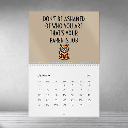 2025 INSULTEE WALL CALENDAR