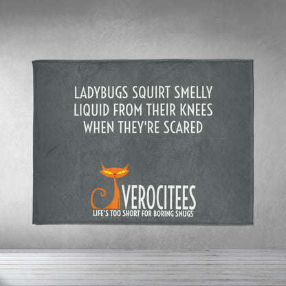 LADY SQUIRTER SMARTEE MINKY BLANKET