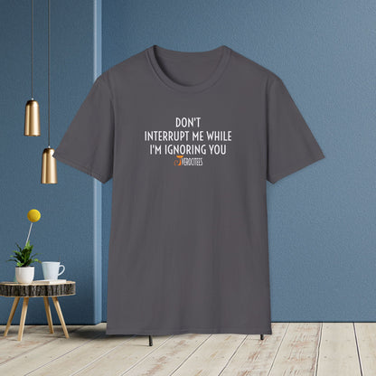RUDE INTERRUPTION INSULTEE