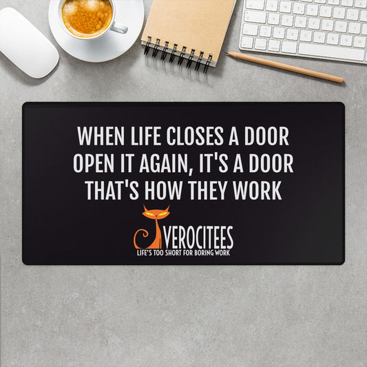 OPEN DOORS POSITIVITEES DESK MAT